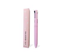 Quad-Color Glam Pen 4-in-1 Beauty Stick Eyeliner Plastic Easy to Stain Non Coagulation Triangular Round Headed Bright Colors Draw Smooth Tip Multi Effect Create Different Makeup Styles Novice Friendly