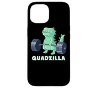 Quad Leg Exercise Muscle Dinosaur Gym Monster Train Dino Case for iPhone 15