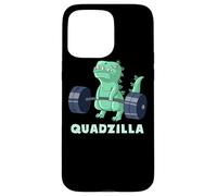 Quad Leg Exercise Muscle Dinosaur Gym Monster Train Dino Case for iPhone 15 Pro Max