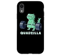 Quad Leg Exercise Muscle Dinosaur Gym Monster Train Dino Case for iPhone XR