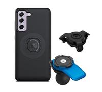 Quad Lock 1" Ball Adaptor for Motorcycle Phone Mount with Vibration Dampener and MAG Phone Case for Galaxy S21 FE
