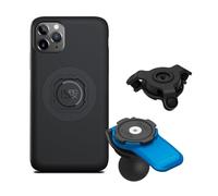 Quad Lock 1" Ball Adaptor for Motorcycle Phone Mount with Vibration Dampener and MAG Phone Case for iPhone 11 Pro Max