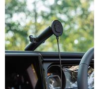 Quad Lock 1" Ball Top Cap Phone Mount Kit with MAG Phone Case and MAG Wireless Charging Head for Galaxy S25 Edge, Compatible with RAM 1" Socket arms for Car, Truck or RV.