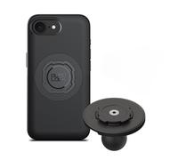 Quad Lock 1" Ball Top Cap Phone Mount Kit with MAG Phone Case and MAG Wireless Charging Head for iPhone 16e, Compatible with RAM 1" Socket arms for Car, Truck or RV.