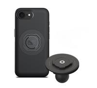 Quad Lock 1" Ball Top Cap Phone Mount Kit with MAG Phone Case and MAG Wireless Charging Head for iPhone 17e, Compatible with RAM 1" Socket arms for Car, Truck or RV.