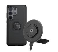 Quad Lock Adhesive Dashboard/Console Car Phone Holder Kit with MAG Wireless Charging Head V2 and MAG Phone Case for Galaxy S26 Ultra