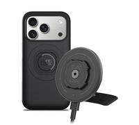 Quad Lock Adhesive Dashboard/Console Car Phone Holder Kit with MAG Wireless Charging Head V2 and MAG Phone Case for iPhone 17 Pro