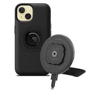 Quad Lock Adhesive Dashboard/Console Car Phone Holder Kit with MAG Wireless Charging Head V2 and MAG Phone Case for iPhone 15 Plus