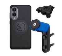 Quad Lock Brake/Clutch Motorcycle Phone Mount with Vibration Dampener and MAG Phone Case for Galaxy S25 Edge