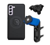 Quad Lock Brake/Clutch Motorcycle Phone Mount with Vibration Dampener and MAG Phone Case for Galaxy S21 FE