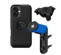QUAD LOCK Brake Cylinder Clamp Shell Mobile Phone Holder for Motorcycle with Vibration Damper and MAG Case for iPhone 16