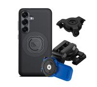 QUAD LOCK Brake Cylinder Cover Mobile Phone Holder for Motorcycle with Vibration Damper and MAG Case for Galaxy S25
