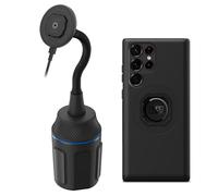 Quad Lock Cup Holder Mount Kit - Galaxy S22 Ultra MAG with MAG Wireless Charging Head (V2)