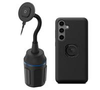 Quad Lock Cup Holder Mount Kit - Galaxy S24 FE MAG with MAG Wireless Charging Head (V2)