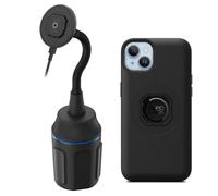 Quad Lock Cup Holder Mount Kit - iPhone 14 Plus MAG with MAG Wireless Charging Head (V2)