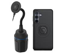 Quad Lock Cup Holder Mount Kit with MAG Phone Case and MAG Wireless Charging Head for Galaxy S26+