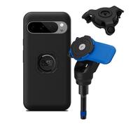 Quad Lock Handlebar Clamp Motorcycle Phone Mount with Vibration Dampener and MAG Phone Case for Pixel 9 Pro XL