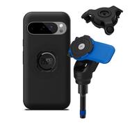 Quad Lock Handlebar Clamp Motorcycle Phone Mount with Vibration Dampener and MAG Phone Case for Pixel 9/9 Pro