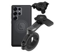 Quad Lock Handlebar Motorcycle Phone Holder PRO - Large Kit with Vibration Shock Absorber and Galaxy S25 Ultra MAG Case