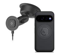 Quad Lock Heavy Duty Suction Car Phone Mount with MAG Phone Case and MAG Wireless Charging Head for Pixel 11 Pro