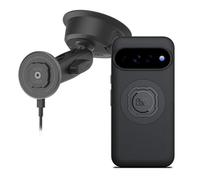 Quad Lock Heavy Duty Suction Car Phone Mount with MAG Phone Case and MAG Wireless Charging Head for Pixel 11 Pro XL