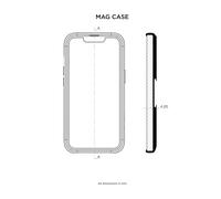QUAD LOCK Mag Case Iphone 14 - Mixte - Black - size only size- model 2025 only size
