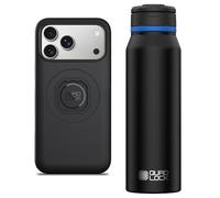 Quad Lock MAG Water Bottle Kit with MAG Phone Case for iPhone 17 Pro Max