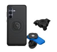 Quad Lock Mirror Motorcycle Phone Mount with Vibration Dampener and MAG Phone Case for Galaxy S26+
