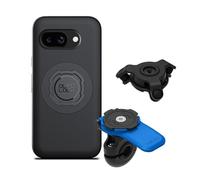 Quad Lock Mirror Motorcycle Phone Mount with Vibration Dampener and MAG Phone Case for Google Pixel 9a