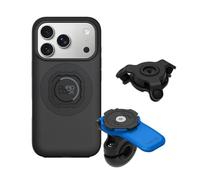 Quad Lock Mirror Motorcycle Phone Mount with Vibration Dampener and MAG Phone Case for iPhone 18 Pro