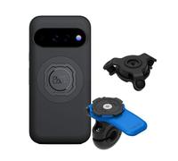 Quad Lock Mirror Motorcycle Phone Mount with Vibration Dampener and MAG Phone Case for Pixel 11