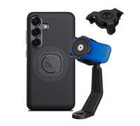Quad Lock Mirror Stem Motorcycle Phone Mount with Vibration Dampener and MAG Phone Case for Galaxy S25