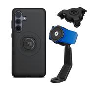 Quad Lock Mirror Stem Motorcycle Phone Mount with Vibration Dampener and MAG Phone Case for Galaxy S26+
