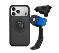 Quad Lock Mirror Stem Motorcycle Phone Mount with Vibration Dampener and MAG Phone Case for iPhone 18 Pro Max