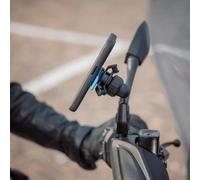 Quad Lock Mirror Stem Motorcycle Phone Mount with Vibration Dampener and MAG Phone Case for iPhone 17
