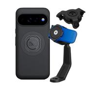 Quad Lock Mirror Stem Motorcycle Phone Mount with Vibration Dampener and MAG Phone Case for Pixel 11 Pro XL