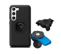 Quad Lock Motorcycle 1" Ball Adaptor Phone Mount Kit with Vibration Dampener and Galaxy S23 MAG Case