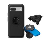 Quad Lock Motorcycle 1" Ball Adaptor Phone Mount Kit with Vibration Dampener and Pixel 8a MAG Case