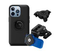 Quad Lock Motorcycle Brake Reservoir Phone Mount Kit with Vibration Dampener and iPhone 13 Pro MAG Case