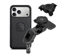 Quad Lock Motorcycle Fork Stem Mount PRO Kit with Vibration Dampener and MAG Phone Case for iPhone 17 Pro Max