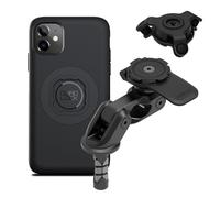 Quad Lock Motorcycle Fork Stem Mount PRO Kit with Vibration Dampener and MAG Phone Case for iPhone 11