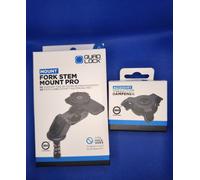 Quad Lock Motorcycle Fork Stem Mount PRO + Vibration Dampener + Adaptor