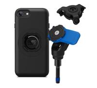 Quad Lock Motorcycle Handlebar Clamp Bolt Phone Mount Kit with Vibration Dampener and iPhone SE (3rd / 2nd Gen) & 8/7 MAG Case