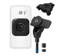 Quad Lock Motorcycle Handlebar Clamp Bolt Phone Mount PRO Kit with Vibration Dampener and MAG Universal Adaptor
