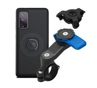 Quad Lock Motorcycle Handlebar Mount Kit with Vibration Dampener and MAG Phone Case for Galaxy S20 FE