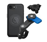 Quad Lock Motorcycle Handlebar Mount Kit with Vibration Dampener and MAG Phone Case for iPhone 17e/16e