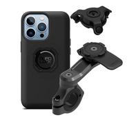 Quad Lock Motorcycle Handlebar Phone Mount PRO Kit with Vibration Dampener and iPhone 13 Pro MAG Case
