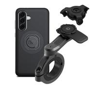 Quad Lock Motorcycle Handlebar Phone Mount PRO - Large with Vibration Dampener and MAG Phone Case for Galaxy A36