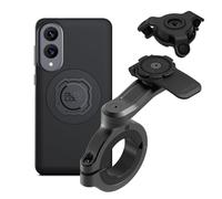 Quad Lock Motorcycle Handlebar Phone Mount PRO - Large with Vibration Dampener and MAG Phone Case for Galaxy S25 Edge