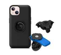 Quad Lock Motorcycle Mirror Phone Mount Kit with Vibration Dampener and iPhone 13 MAG Case